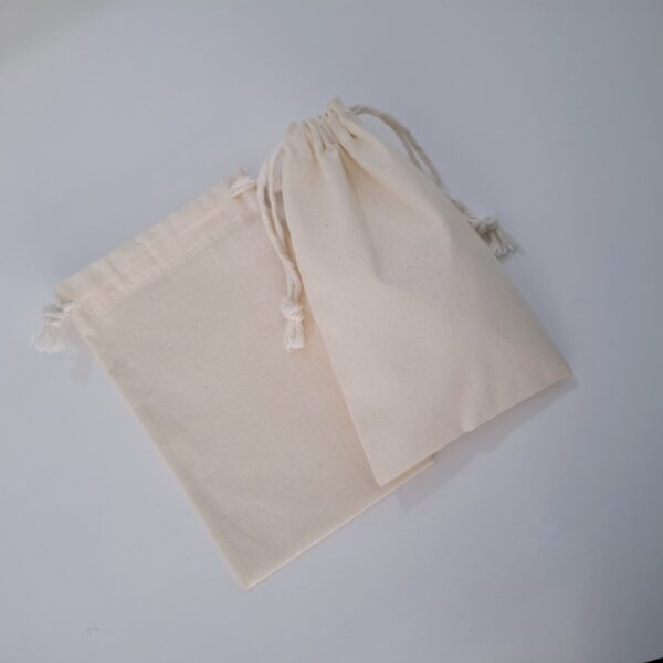 100 Sacos de algodão cru 6X14