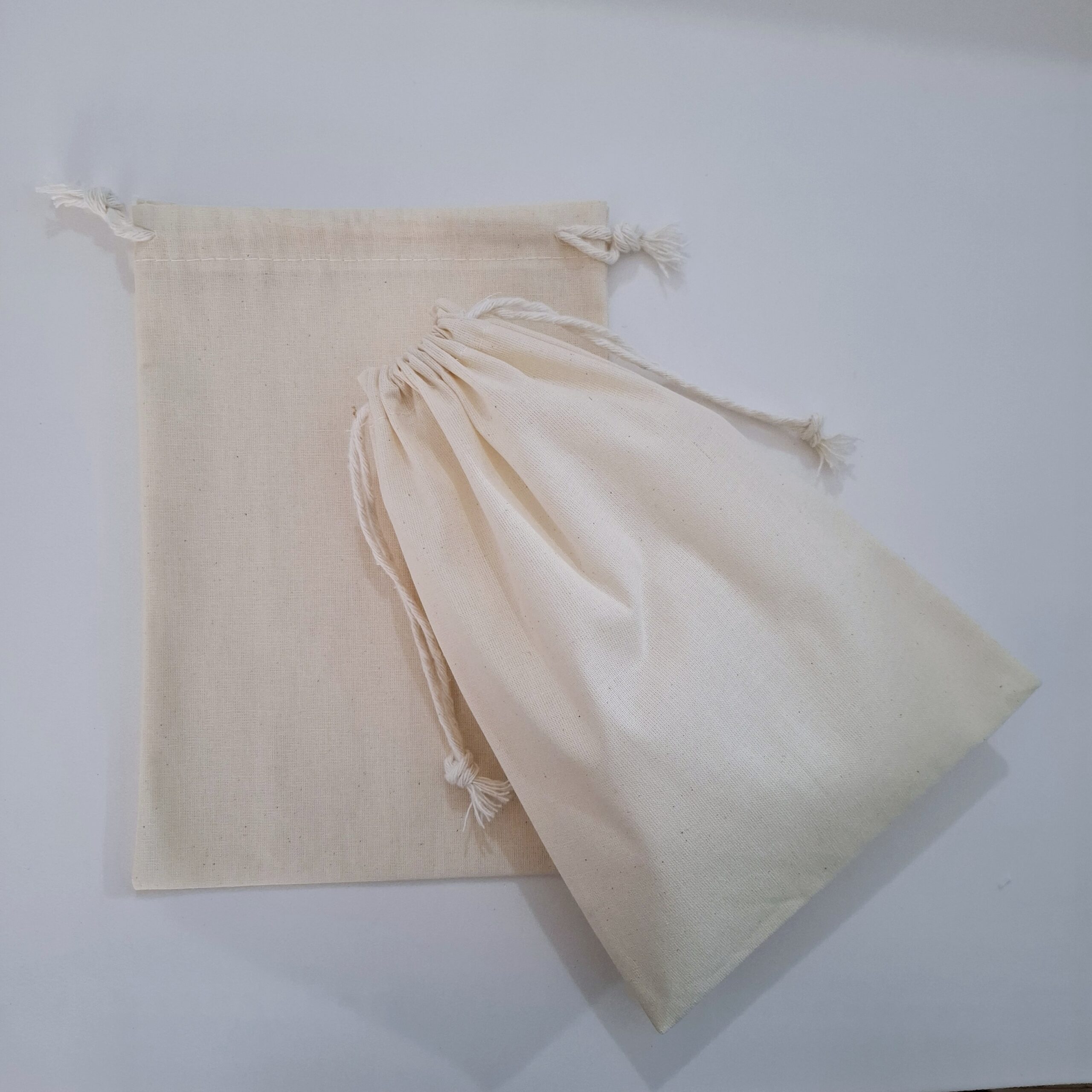 Sacos de Algodão Cru 15×20